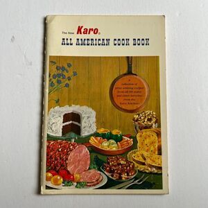 Vintage Cookbook The New Karo All American Cook Book Recipes Paperback